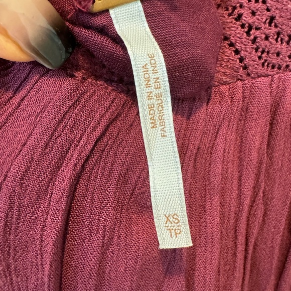 Free People NWOT boho dress with embroidery - Picture 11 of 12